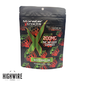 Monster Gummies Watermelon Indica 200mg