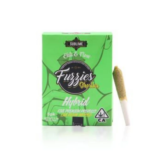 Sublime - THC Bomb - Fuzzies Live Resin Infused Preroll 5 pk (3.5g) Main Image