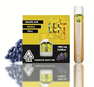 LEFT COAST - Left Coast - Grape Ape - Vape Pod - 1.0g