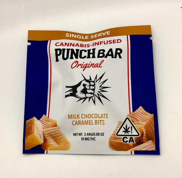 Punch Edibles Mini Milk Chocolate Caramel Bits 10mg Los Alamitos