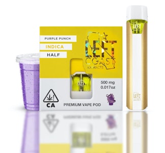 LEFT COAST - Purple Punch - Pod - .5g (I) - Left Coast