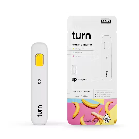 turn - Turn - Up - Gone Bananas - RTU - 1.0g Main Image
