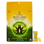 100mg THC Sativa Lemon Hard Fruit Drop (5mg - 20 pack) - Emerald Sky