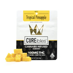 West Coast Cure - WCC Tropical Pineapple Gummies 100mg