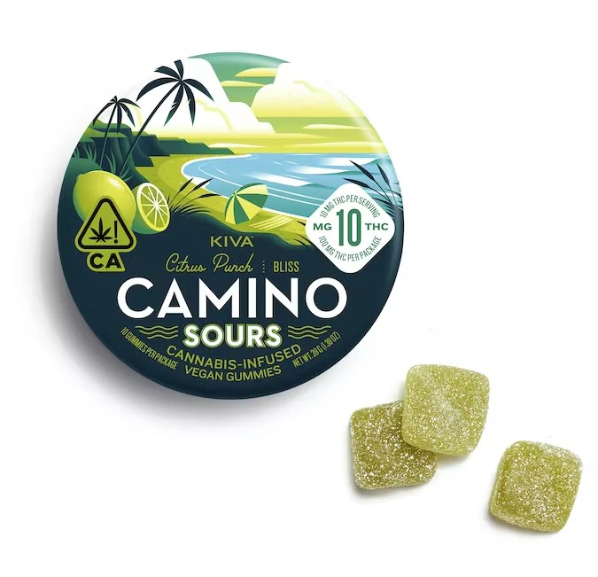 Camino - [Camino] THC Gummies - 100mg - Sour Citrus Punch (H) Main Image