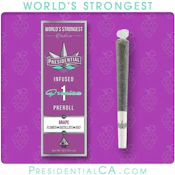 Presidential 1G Grape Moonrock Preroll