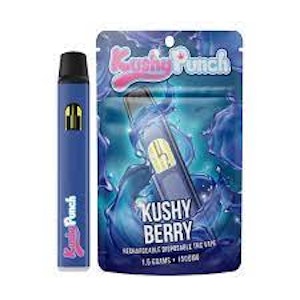 Indica | Kushy Berry Disposable 1g