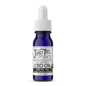 Family Tree Cannabis Co. - Family Tree Cannabis Co. | CBD Rosin Tincture | 450 Mg