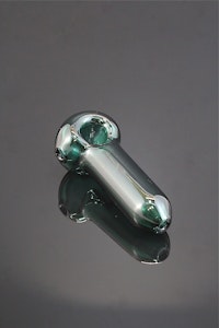 THE MIGHTY QUINN - #23 CA Made Handblown Simple Spoon Glass Pipe