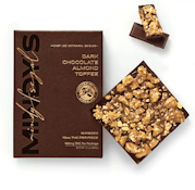 Dark Chocolate Almond Toffee Bar - 100mg