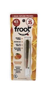 Froot - Orange Tangie 1g Infused Pre Roll - Froot