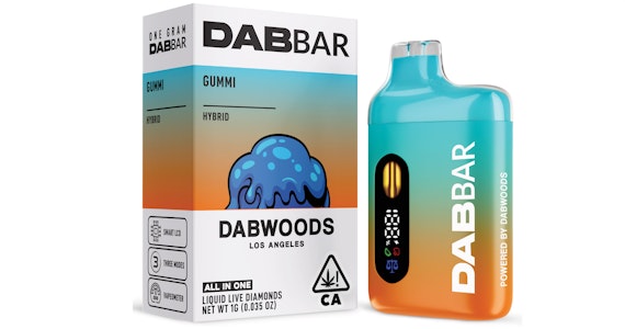 DABWOODS - Dabwoods - Gummi Liquid Live Diamonds AIO - 1g