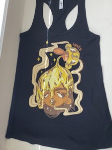 Haven - Haven - Black Honey Racerback Tank (M)
