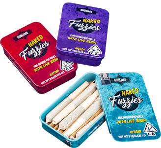 FUZZIES - Fuzzies 'Naked' LR Pre-Rolls Sativa 3.5g ( 5pk )