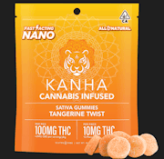 [Kanha] NANO Gummies - 100mg - Tangerine Twist (S)