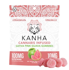 KANHA - Kanha | Pink Guava | Gummies | 100mg