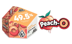 Peach-O (H) | 3.5g Infused Flower | Hard Eighth