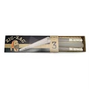 Unbleached King Size Pre Rolled Cones 3 Pk