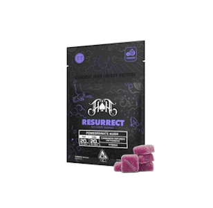 HEAVY HITTERS - [Heavy Hitters] CBG Gummies - 100mg - Pomegranate Kush Resurrect [H]