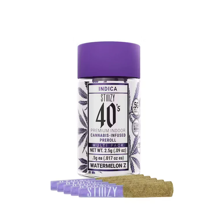 STIIIZY - Stiiizy - 5pk Infused Prerolls - Watermelon Z Main Image