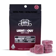 Heavy Hitters | Midnight Cherry 1:1 | Lights Out CBN Gummies | 100mg