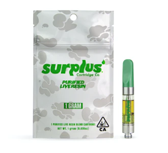 Surplus - Surplus - Pink Cookies - 1g Live Resin Cart