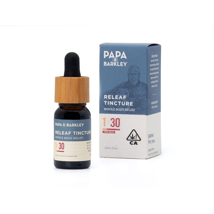 Papa & Barkley - 1:30 THC Rich ( 15ml ) Tincture - 450mg - Best