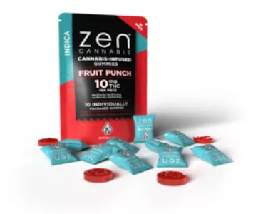 Zen - Zen Gummies Fruit Punch (I) 100mg