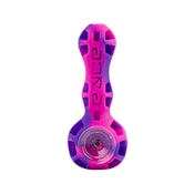 Silicone Spoon Pipe (Flower Purple)