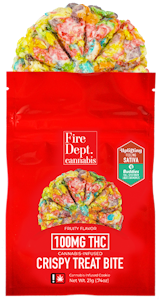 FIRE DEPT. CANNABIS - Fruity Crispy Treat, Rosin Infused, Sativa 
