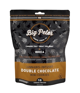 Big Pete's - Indica Double Chocolate 10pk Cookies - Big Petes