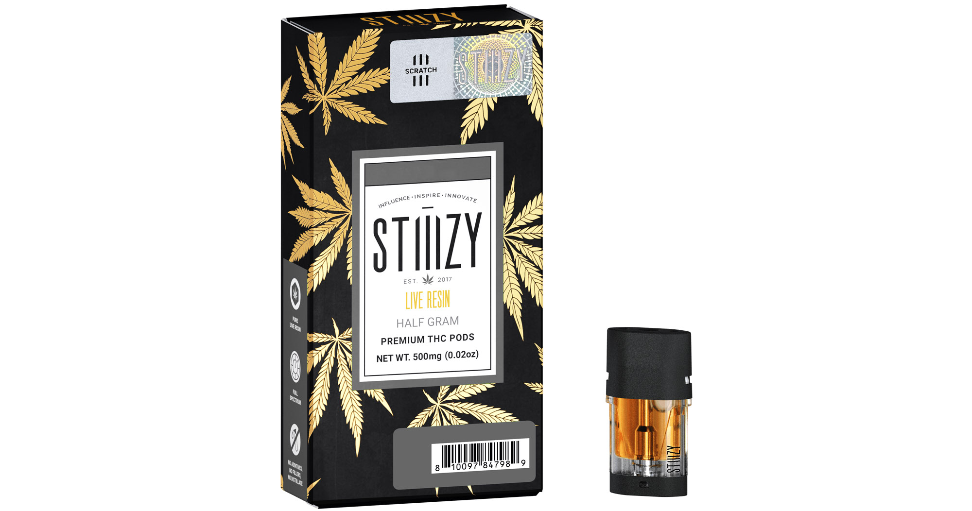 Purple Zlushie Liquid Diamonds Live Resin Pod - 0.5g