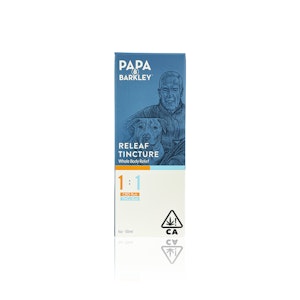 PAPA & BARKLEY - PAPA & BARKLEY - Tincture - CBD:THCa - 1:1 - 30ML