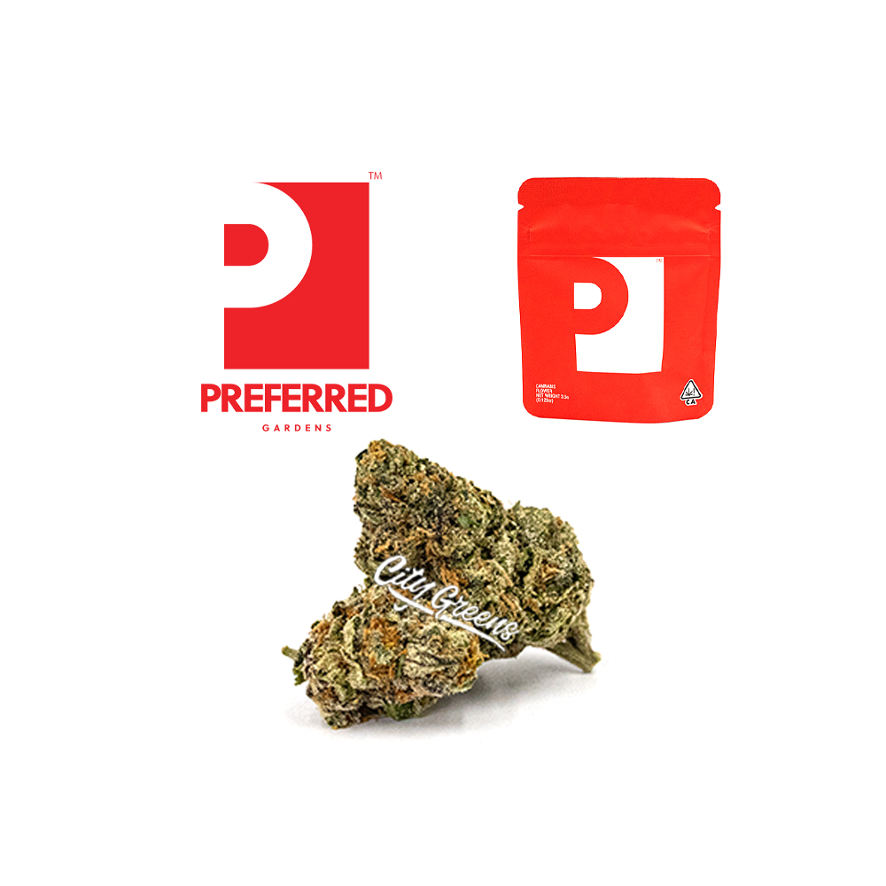 Preferred Gardens Black Cherry Gelato 1/8th Shop The Menu City