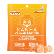 Kanha Gummies Nano Tangerine Twist
