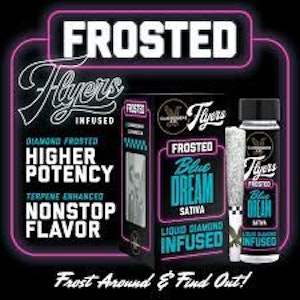 Claybourne - Claybourne Frosted Flyers Infused Preroll 2.5g Blue Dream