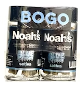 Noahs Premium BOGO - Noah's Premium Infused Preroll Pack 5g Blue Poison 