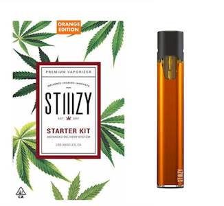 STIIIZY - Orange Starter Kit Battery - STIIIZY