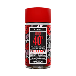 STIIIZY - Stiiizy | 40's | Pink Acai | Infused Preroll | .5g 5pk