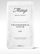 [Mary’s Medicinals] CBD - Transdermal Patch - 20mg 