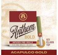Anthem BOLD | Acapulco Gold | 5PK 2.5G GLASS TIPS