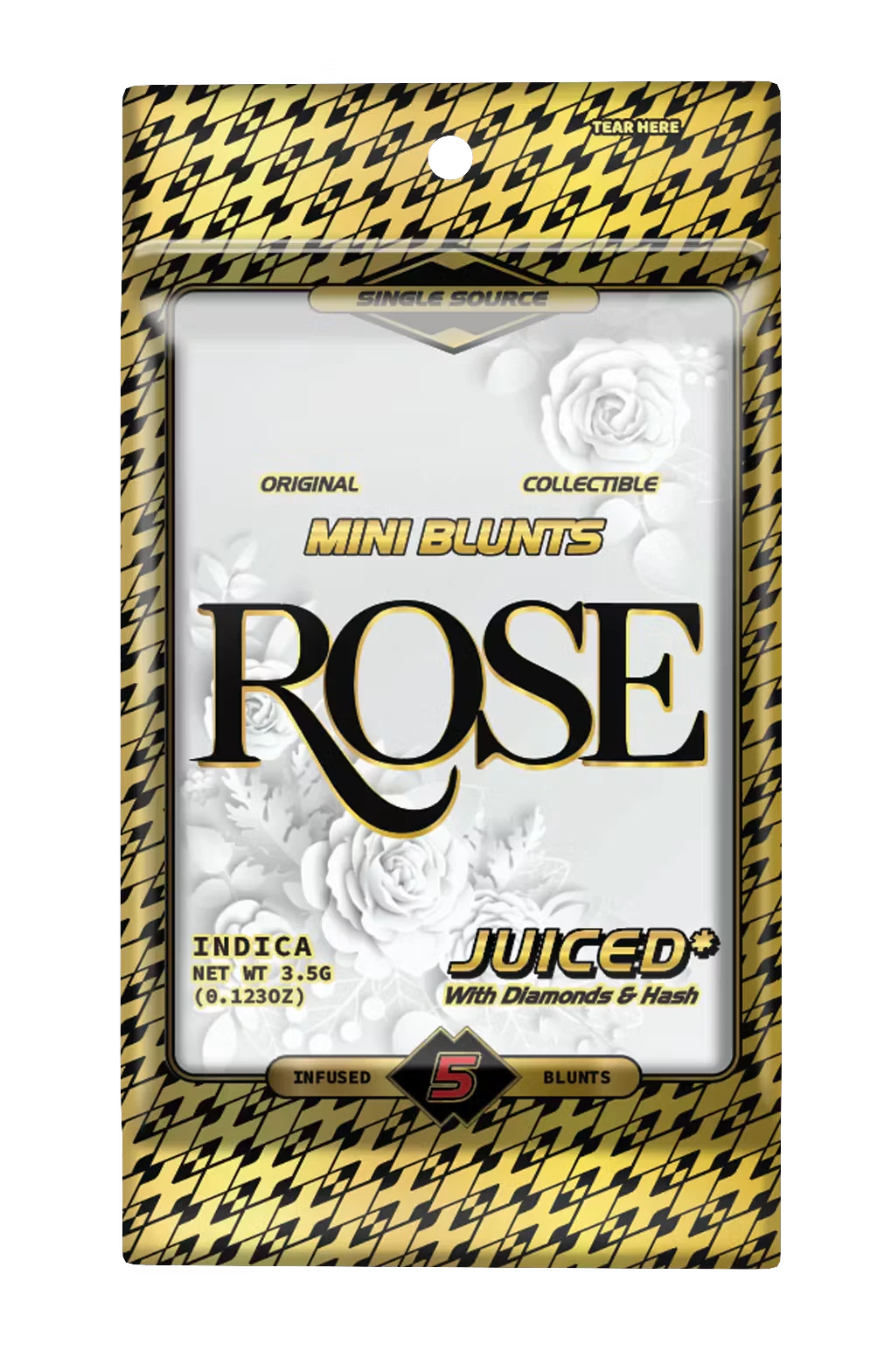 Sluggers -  [Sluggers] Infused Blunt 5 Pack - 3.5g - Rose (I) Main Image