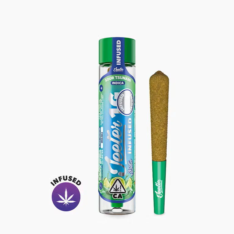 Jeeter - Jeeter - 1g Infused Preroll - Sour Tsunami Main Image