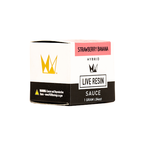 WEST COAST CURE - Strawberry Banana Live Resin Sauce 1g