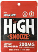 High Snooze Sunset Strawberry Gummy 200mg