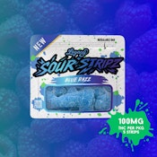 Legacy | 5pk Sour Stripz | Sour Blue Razz | 100mg