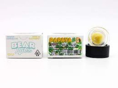 Bear Labs - Papaya #5 Budder 1g