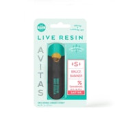 Avitas | Bruce Banner | Live Resin | Disposable | 1g