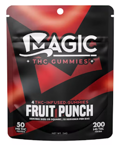 Magic - Fruit Punch Chews 200MG (4x50MG)