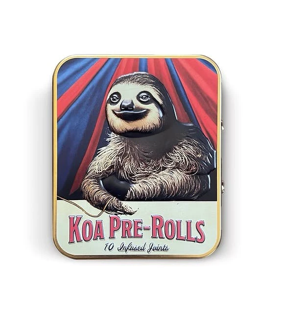 dompen™ & Koa - Grandaddy Purple - .035g Live Resin Infused Preroll 10pk Main Image